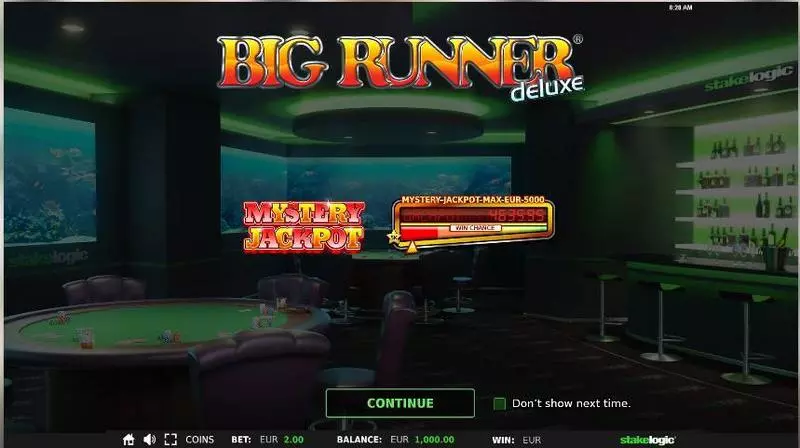 Big Runner Deluxe StakeLogic Slot Info and Rules