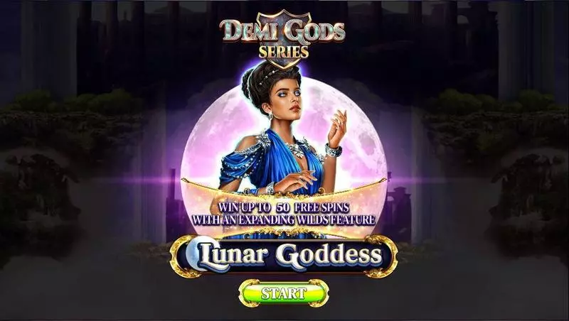 Lunar Goddess Spinomenal Slot Main Screen Reels