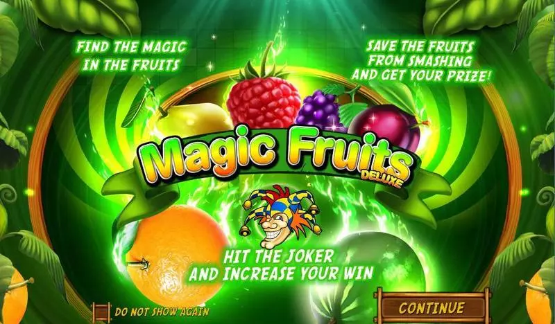 Magic Fruits Deluxe Wazdan Slot Info and Rules