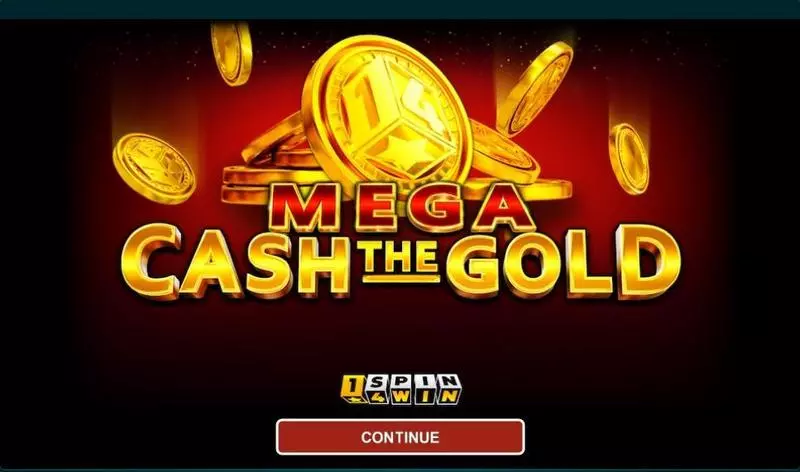 Mega Cash the Gold  Slot Introduction Screen