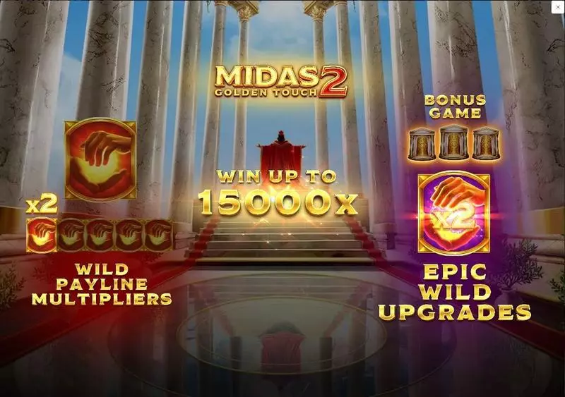 Midas Golden Touch 2 Thunderkick Slot Info and Rules