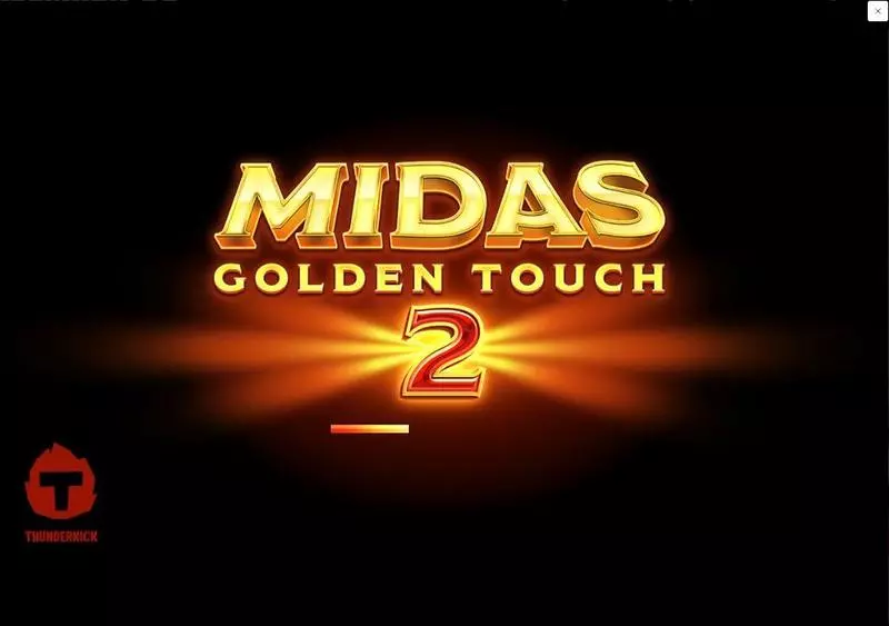 Midas Golden Touch 2 Thunderkick Slot Introduction Screen
