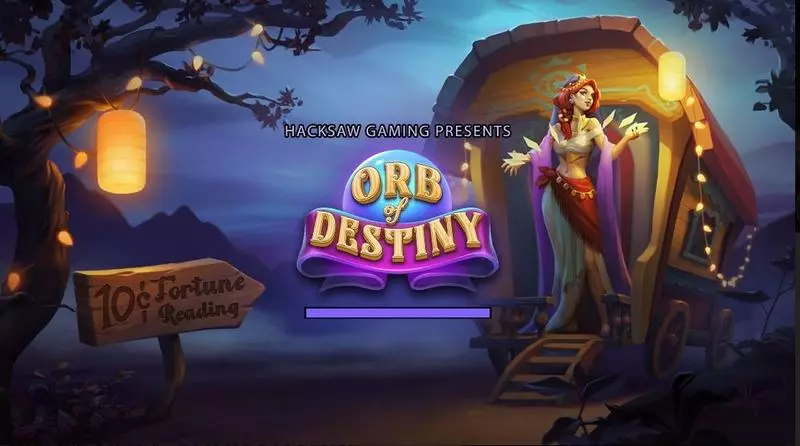 Orb of Destiny Hacksaw Gaming Slot Introduction Screen