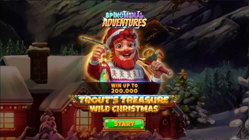 Trout’s Treasure – Wild Christmas Spinomenal Slot Introduction Screen