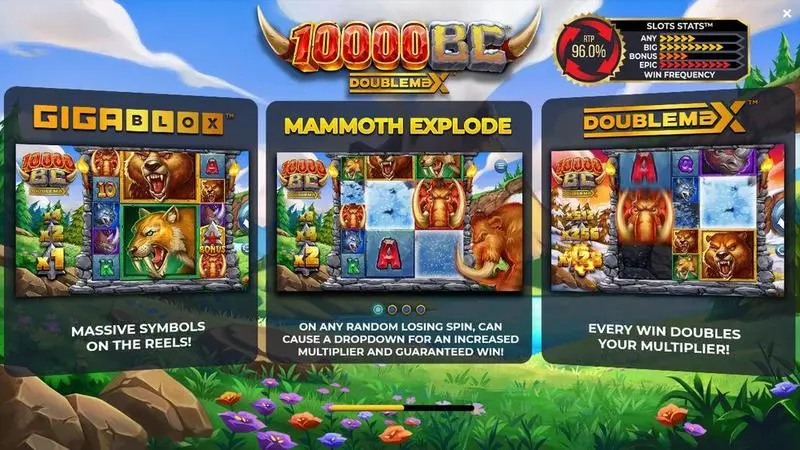 10 000 BC DOUBLE MAX 4ThePlayer Slot Info and Rules