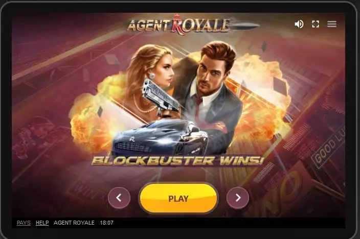 Agent Royale Red Tiger Gaming Slot Info and Rules