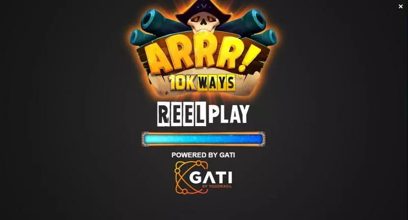 ARRR! 10K Ways ReelPlay Slot Introduction Screen