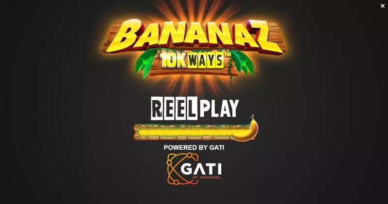 Bananaz 10K Ways ReelPlay Slot Introduction Screen