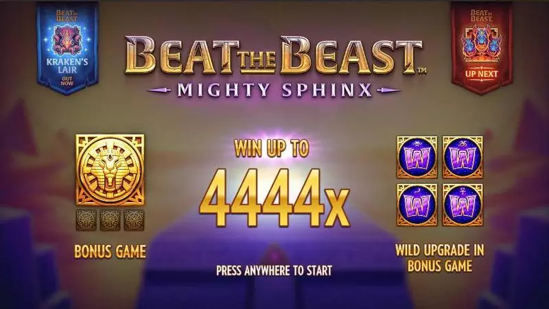 Beat the Beast: Mighty Sphinx Thunderkick Slot Info and Rules