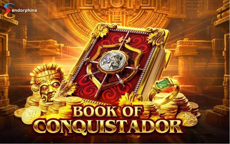Book of Conquistador Endorphina Slot Introduction Screen