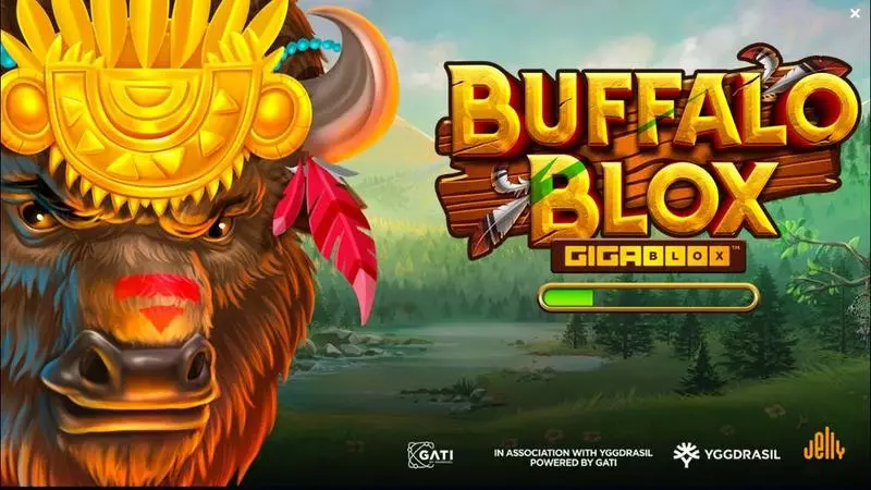 Buffalo Blox Gigablox Jelly Entertainment Slot Introduction Screen