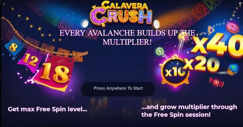 Calavera Crush Yggdrasil Slot Info and Rules