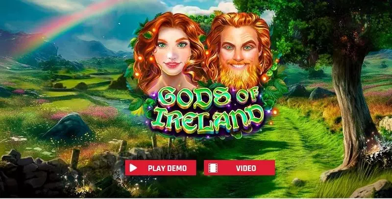 Gods of Ireland Red Rake Gaming Slot Introduction Screen