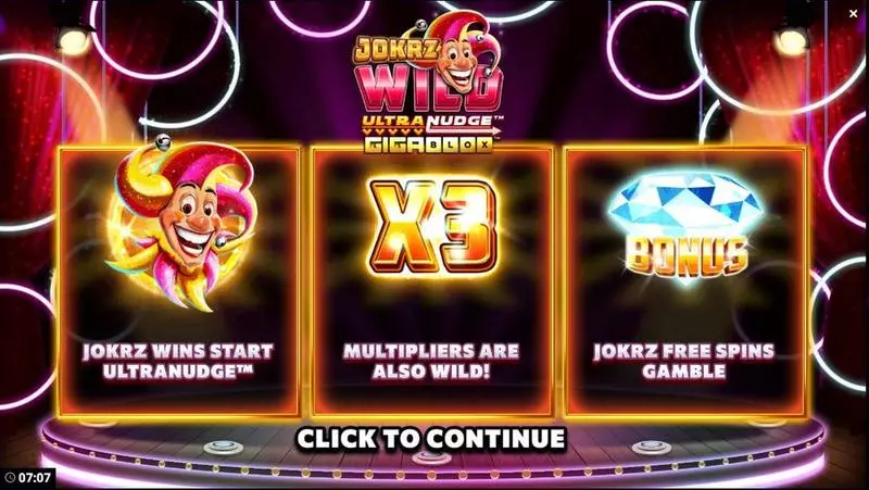 Jokrz Wild UltraNudge Bang Bang Games Slot Bonus 1