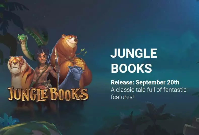 Jungle Books Yggdrasil Slot Main Screen Reels