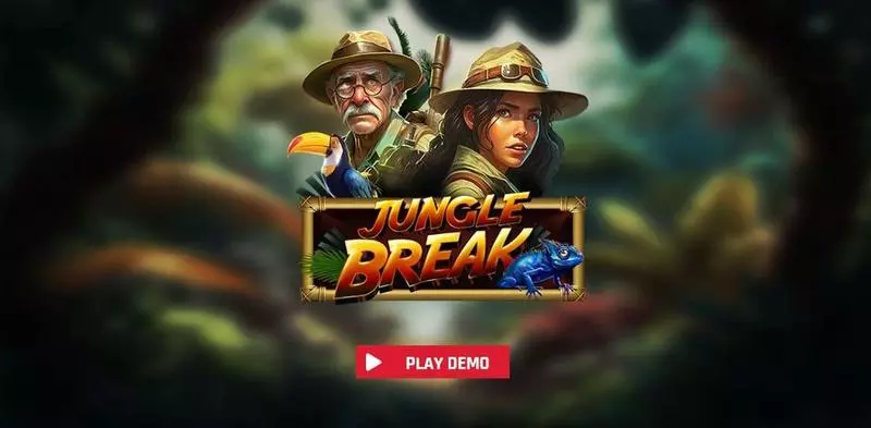 Jungle Break Red Rake Gaming Slot Introduction Screen