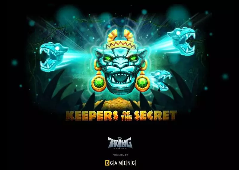 Keepers of Secret BGaming Slot Introduction Screen