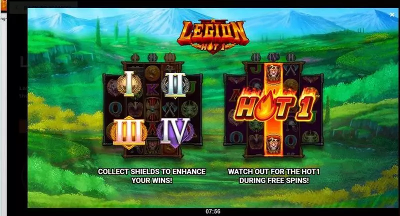 Legion Hot 1 ReelPlay Slot Info and Rules