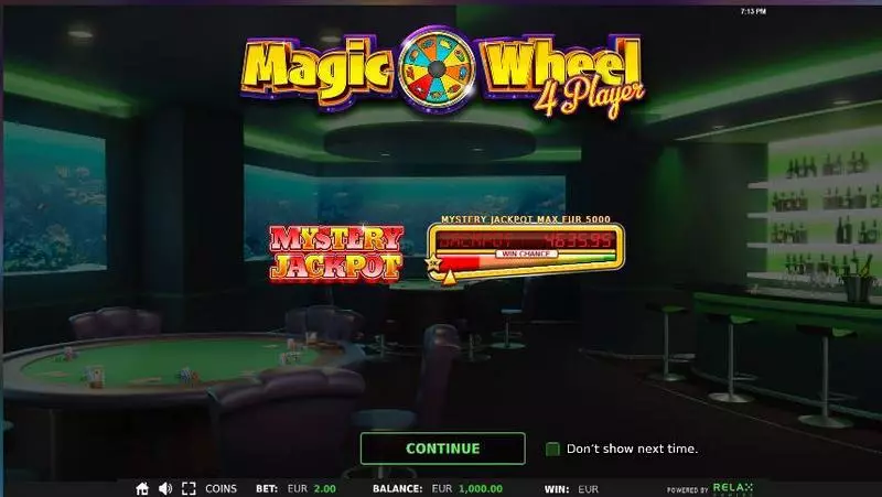 Magic Wheel 4 Player StakeLogic Slot Info and Rules