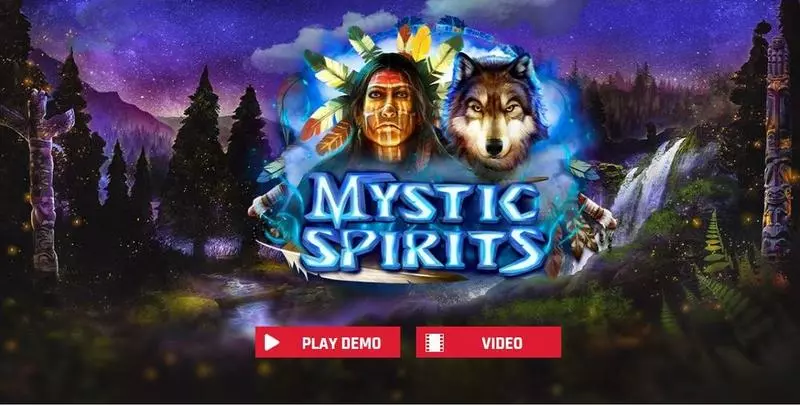Mystic Spirits Red Rake Gaming Slot Introduction Screen