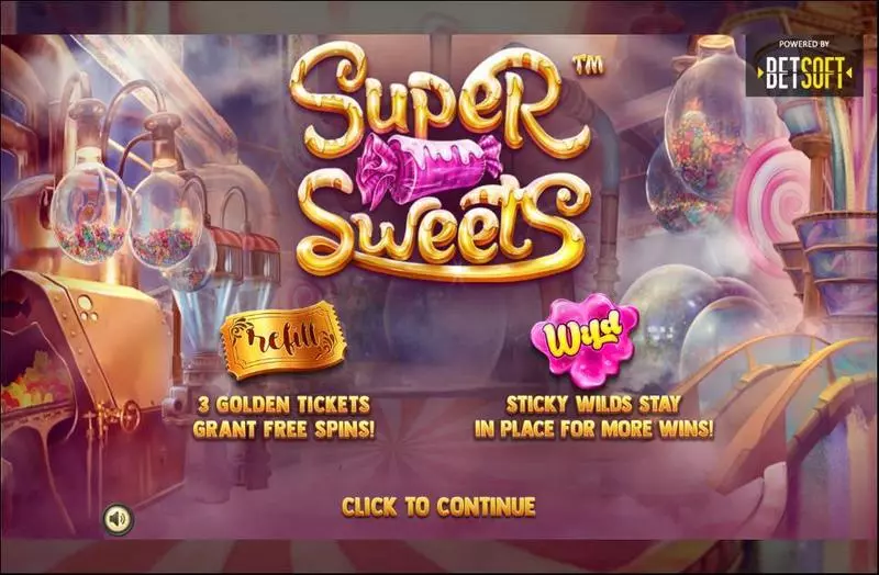 Super sweets BetSoft Slot Info and Rules