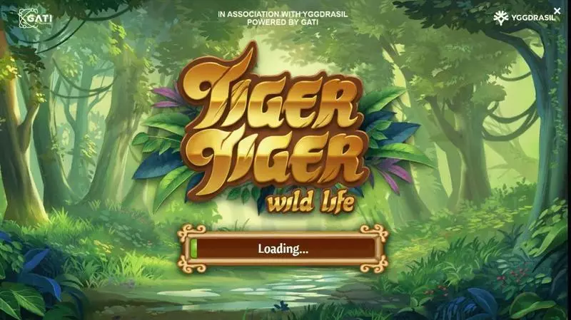 Tiger Tiger Wild Life G.games Slot Introduction Screen